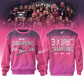 Adelaide Thunderbirds 3X Suncorp Super Netball Champions 2026 Sweatshirt Present For Fans - Merchluma