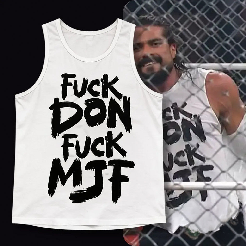 Andrade Fck Don Fck MJF Tank Top At AEW Forbidden Door 2026 Merch Gift For Wrestler Fans - Merchluma