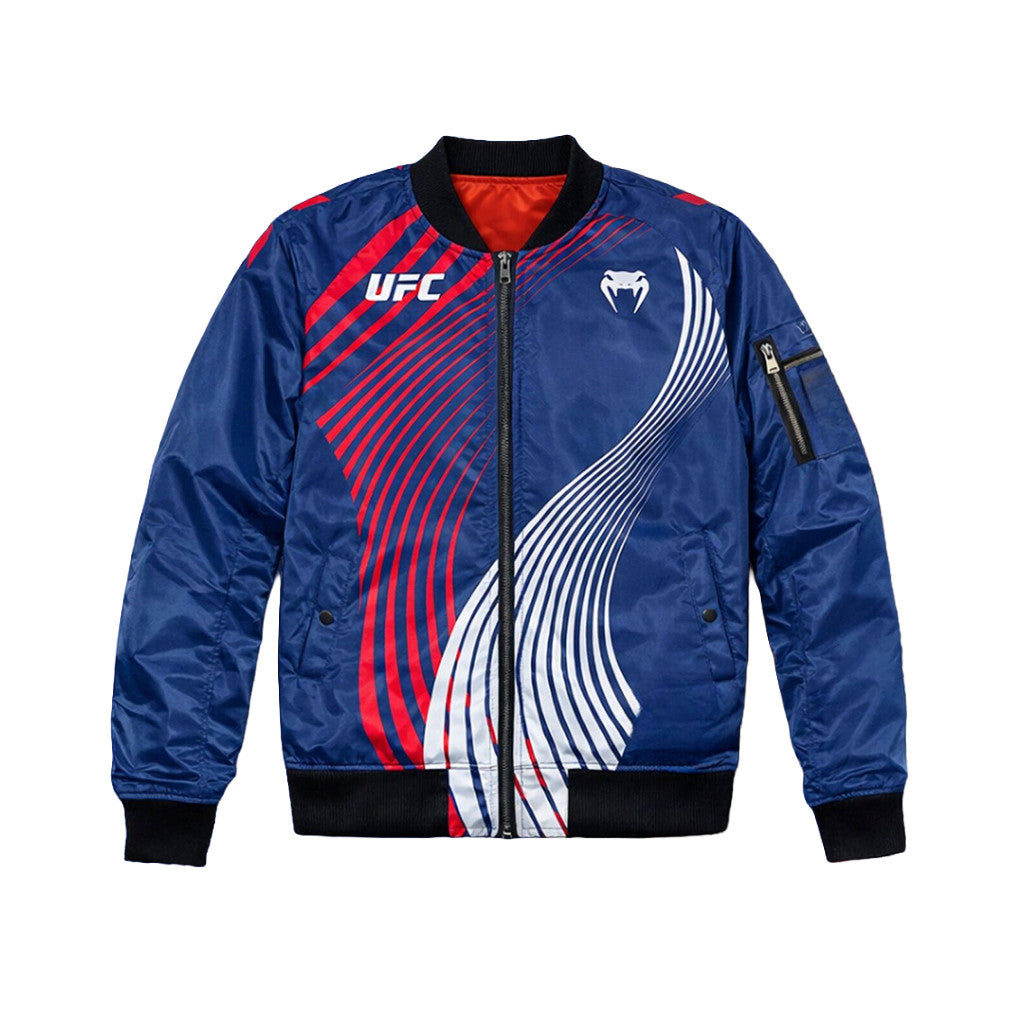 Personalized UFC Freedom 250 Fight Night Walkout Bomber Jacket UFC Merch Gifts For Dad - Merchluma