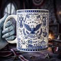 Custom The Nightmare Before Christmas 4Th Of July American Pride 250Th 1776 2026 Mug Best Gifts - Merchluma