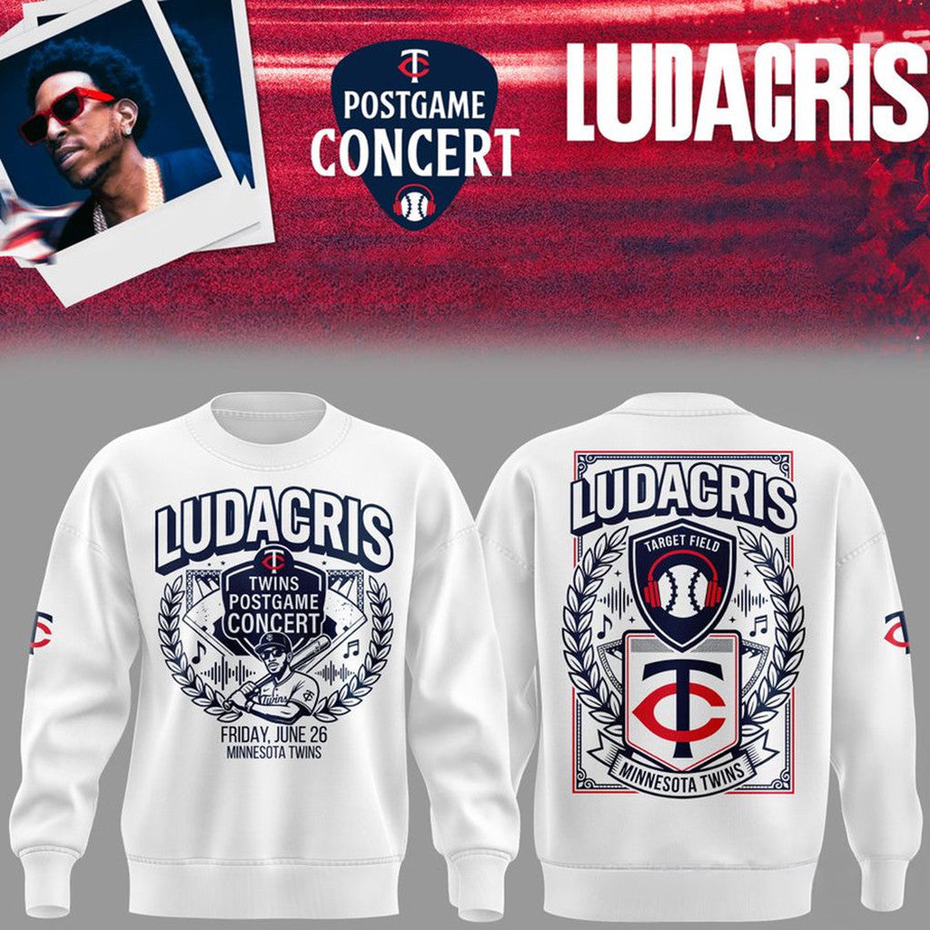 Minnesota Twins X Ludacris Sweatshirt 2026 Twins Merch Gifts For Baseball Lovers - Merchluma