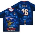 Custom Vozinha Cabo Verde The Sharks Made History 2026 World Cup Commemorative Jersey FIFA Gear - Merchluma