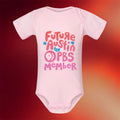 Austin City Limits Merch 2026 Future Austin PBS Member Baby Onesie Pink Newborns Gifts - Merchluma