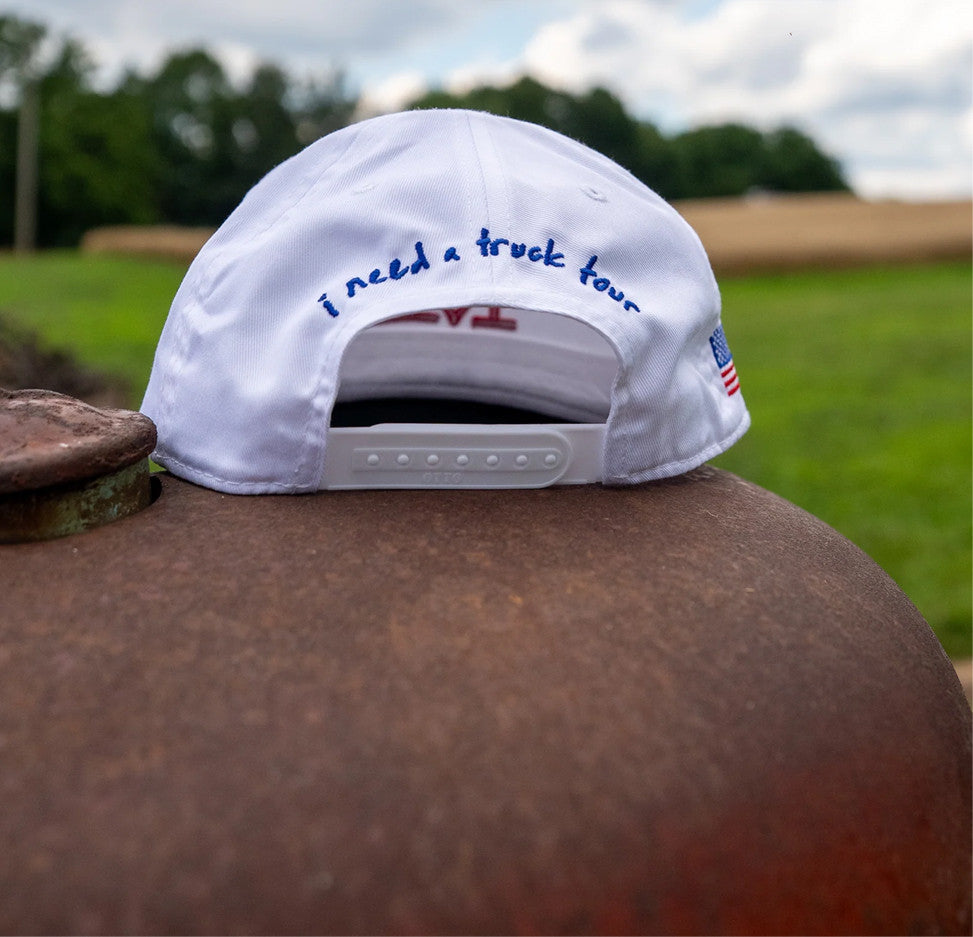 Maddox Batson Merch 2026 MB I Need A Truck Tour Hat Embroidered USA Flag Hat Gift For Brothers - Merchluma