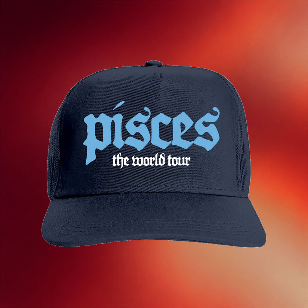James Arthur Merch 2026 Pisces The World Tour Trucker Hat Gifts For Music Lovers - Merchluma