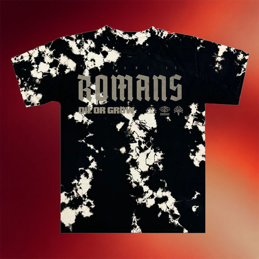 We Came As Romans Merch 2026 Die Or Grow Tie Dye T-Shirt Gift Ideas For Music Lovers - Merchluma