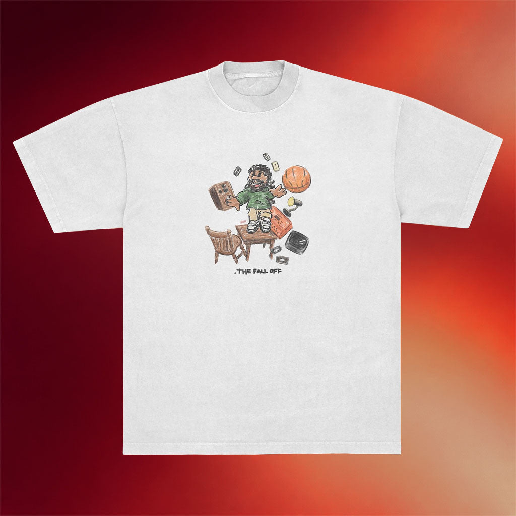 The Fall Off Merch 2026 J Cole The Fall Off Cartoon T-Shirt J Cole Merch Hip Hop Fan Gifts - Merchluma