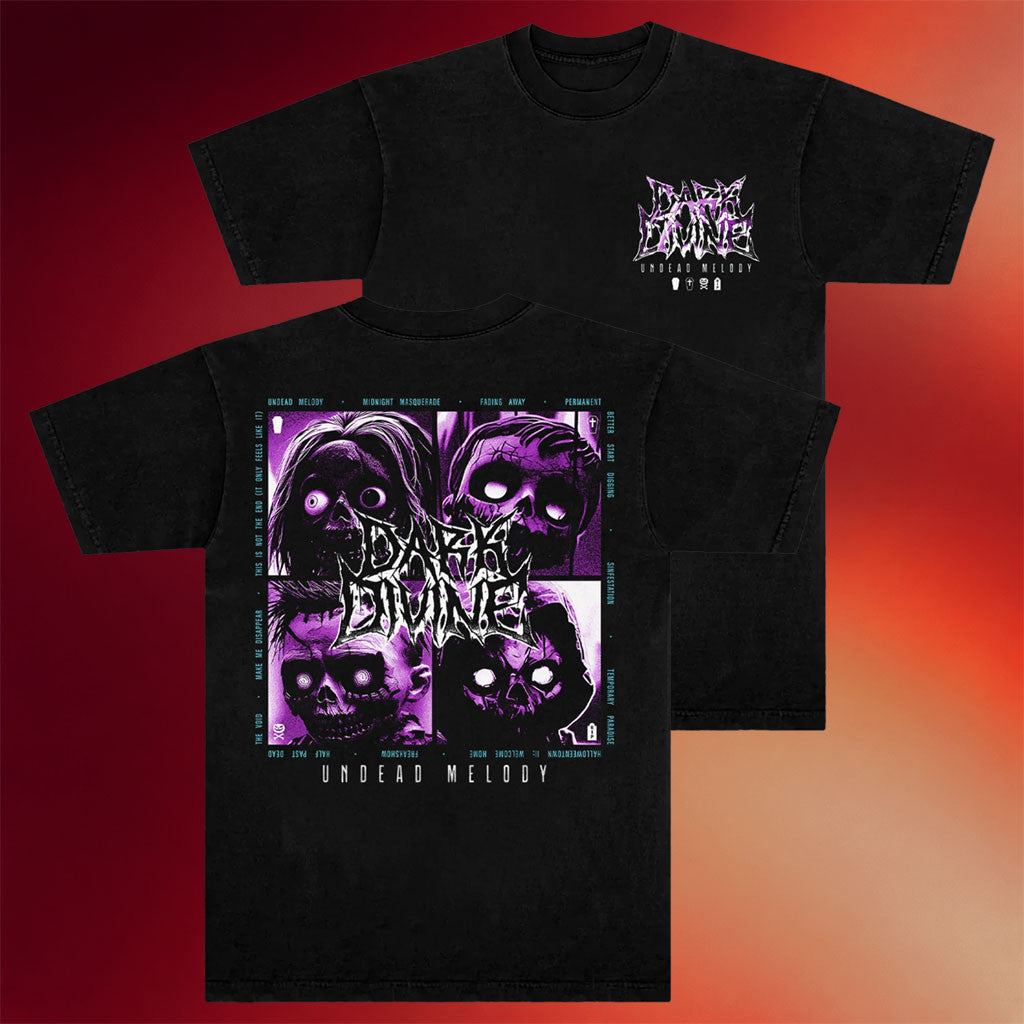 Dark Divine Merch 2026 Undead Characters T-Shirt Dark Divine Shirt Gift For Band Fans - Merchluma