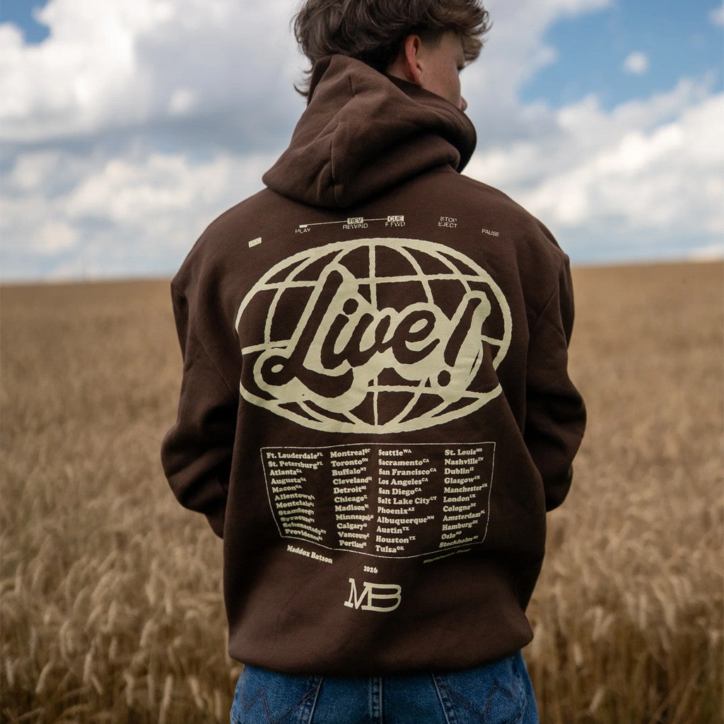 Maddox Batson Merch 2026 MB Live Worldwide Tour Hoodie Maddox Batson Hoodie Gift For Fans - Merchluma