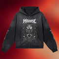 Milrose Merch 2026 Cathedral Of Bones Zip Hoodie Music Related Gifts For Guys - Merchluma