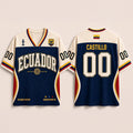 Personalized Ecuador Soccer Andean Match 26 Game Day Football Jersey 2026 FIFA WC Merch