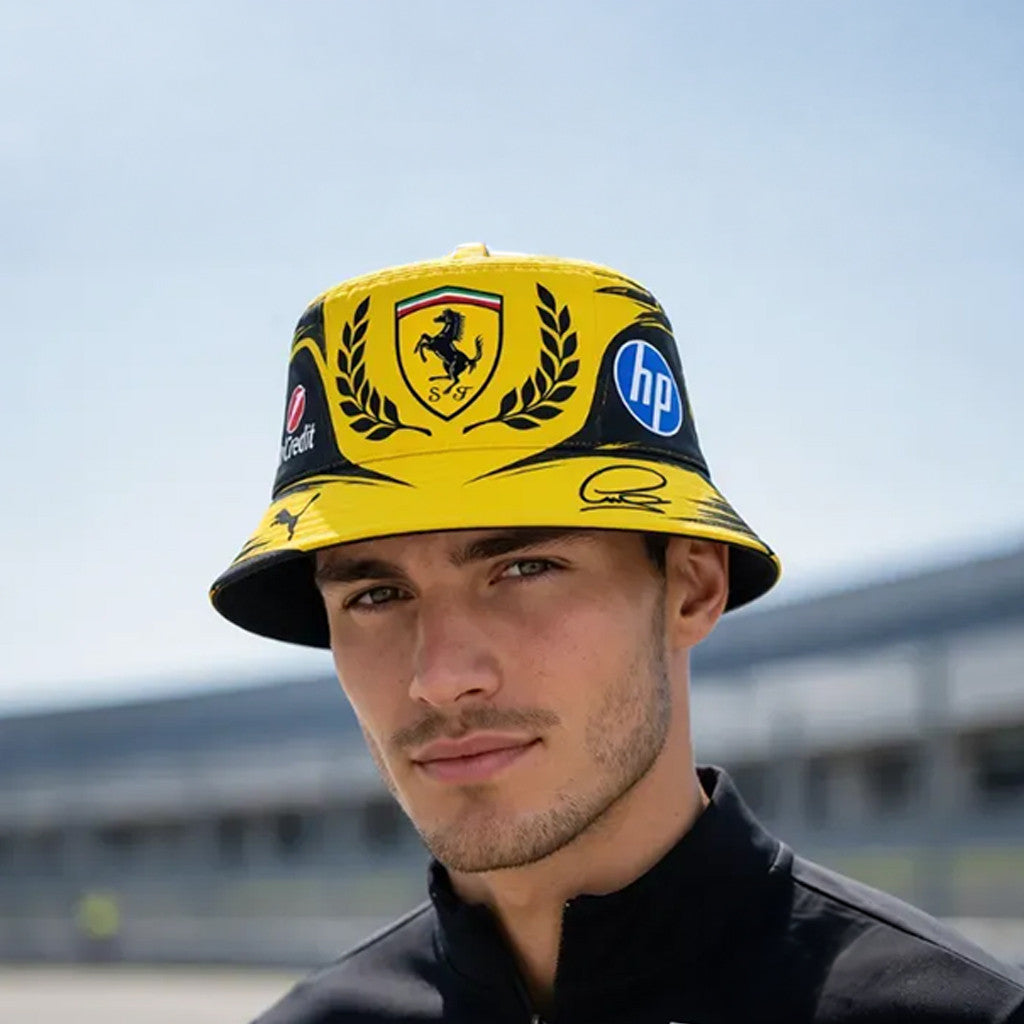 Lewis Hamilton Ferrari F1 Bucket Hat 2026 Lewis Hamilton Merch Gift For Brothers
