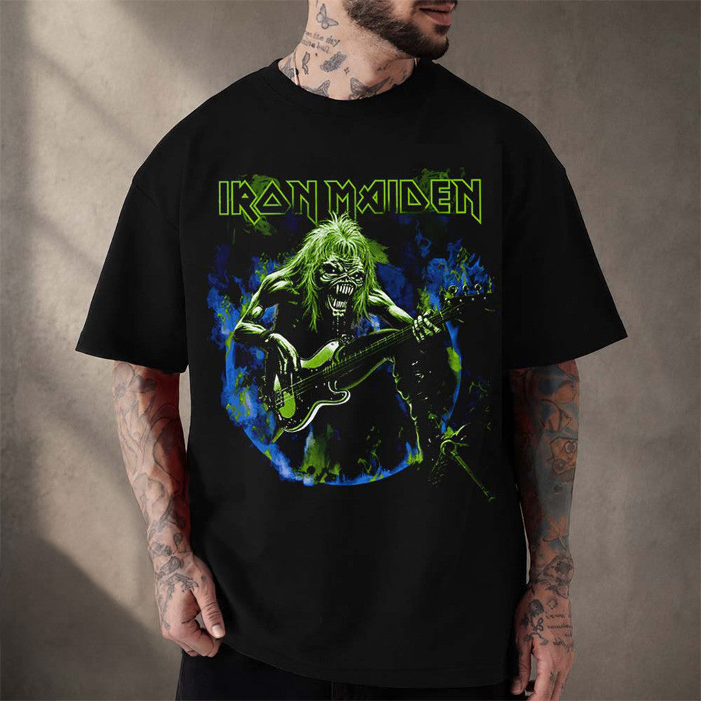 Iron Maiden Eddie Bass EDDFEST 2026 T-Shirt Iron Maiden Merch Cool Gift For Band Fans