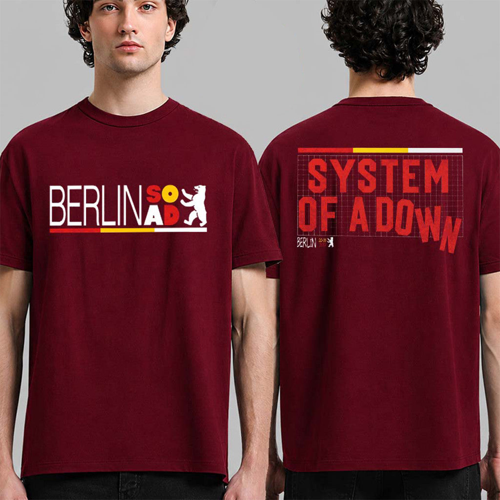 System Of A Down Berlin Germany 2026 Shirt At Olympiastadion T-Shirt SOAD Merch Gift For Fans