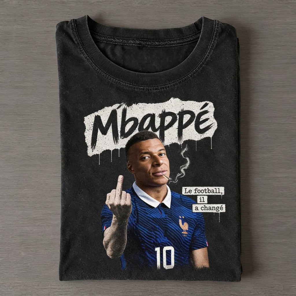 Le Football Il A Changkylian Mbapp 2026 T-Shirt France FIFA World Cup 2026 Merch Fan Gear