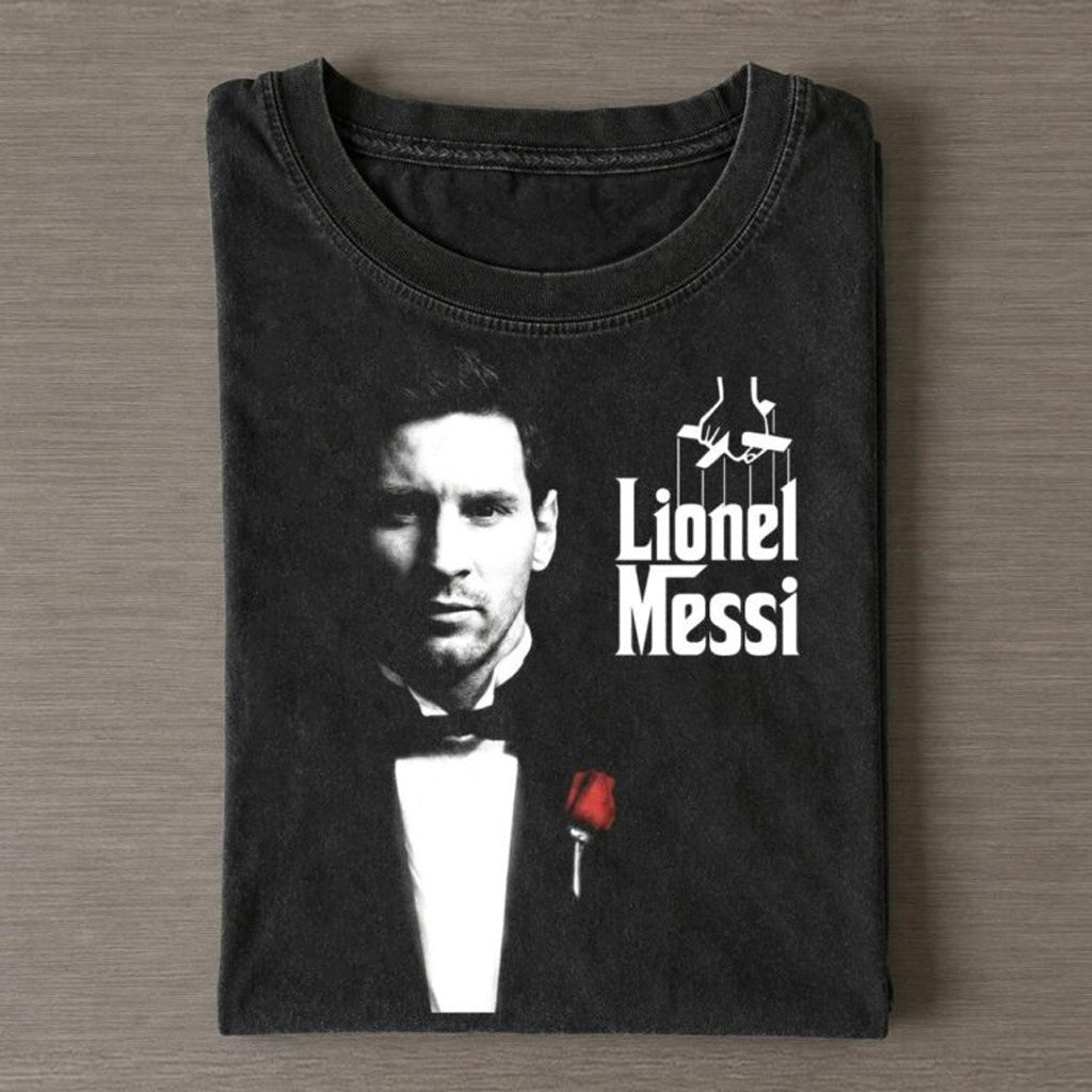 Lionel Messi God Father T-Shirt FIFA World Cup 2026 Merch Best Gift For Football Lovers