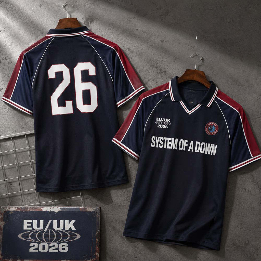 System Of A Down Merch SOAD Specific Paris France Stade De France July 2 And 4 2026 Jersey