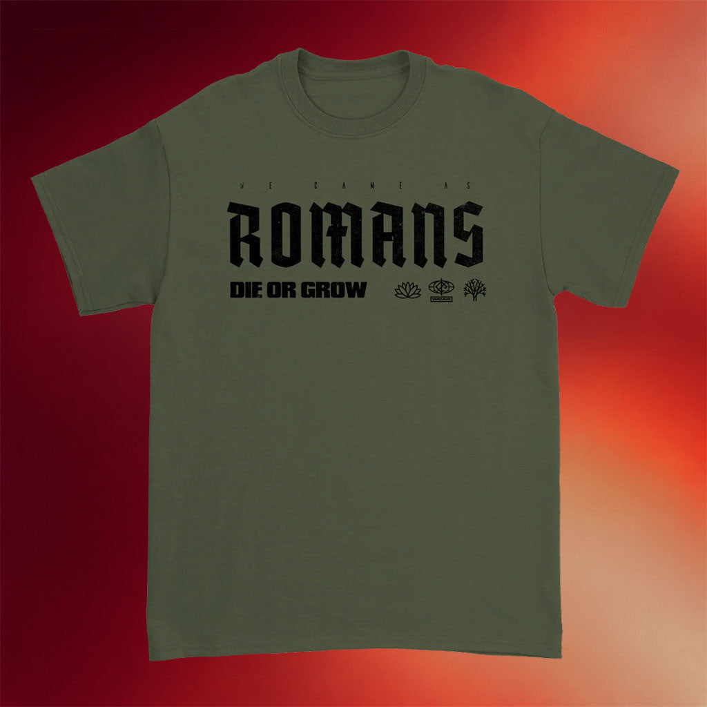 We Came As Romans Merch 2026 Die Or Grow T-Shirt Best Gifts For Band Fans - Merchluma