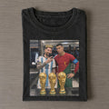 Vintage Messi Ronaldo World Cup Selfie T-Shirt FIFA 2026 Merch Gifts For Football Fan