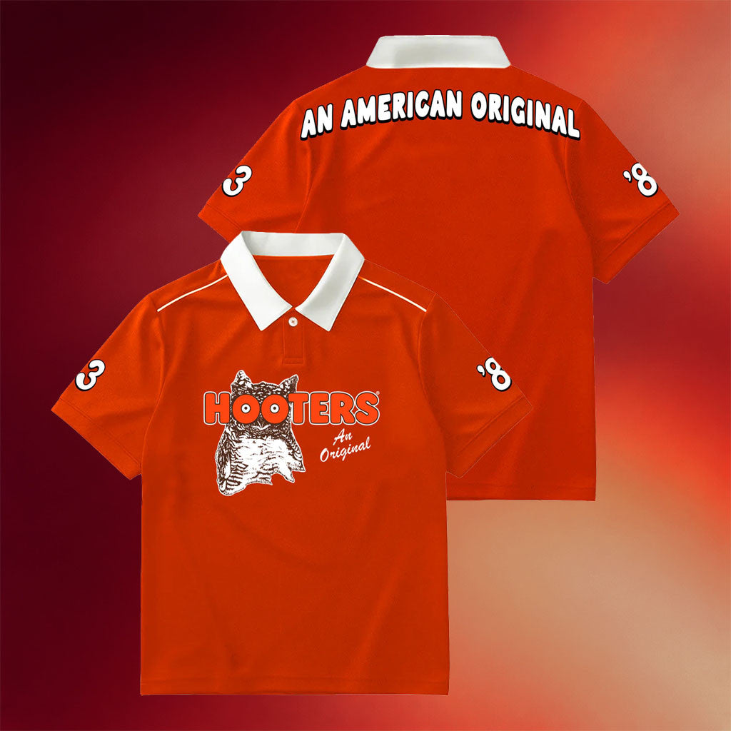 Hooters Merch 2026 Hooters An American Original Polo Shirt Best Gifts For Brothers - Merchluma