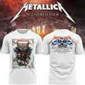 Metallica M72 World Tour Glasgow Special T-Shirt Metallica Merch Gifts Ideas For Music Fans