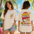 Snoopy Lay's Crunch Into Happy Vintage Cartoon Snack Shirt Snoopy T-Shirt Snack Lovers Gifts