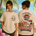 Snoopy Pizza Hut Slice The Day Vintage Cartoon Fast Food Shirt Snoopy Apparel Pizza Lover Gifts