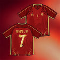 Neptun X Avatar Merch 2026 Avatar The Last Airbender Zuko World Cup Jersey Neptun #7 Jersey - Merchluma