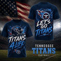 Tennessee Titans For Life T-Shirt 2026 Football Fan Shirt Tennessee Titans Merch Gift For Him