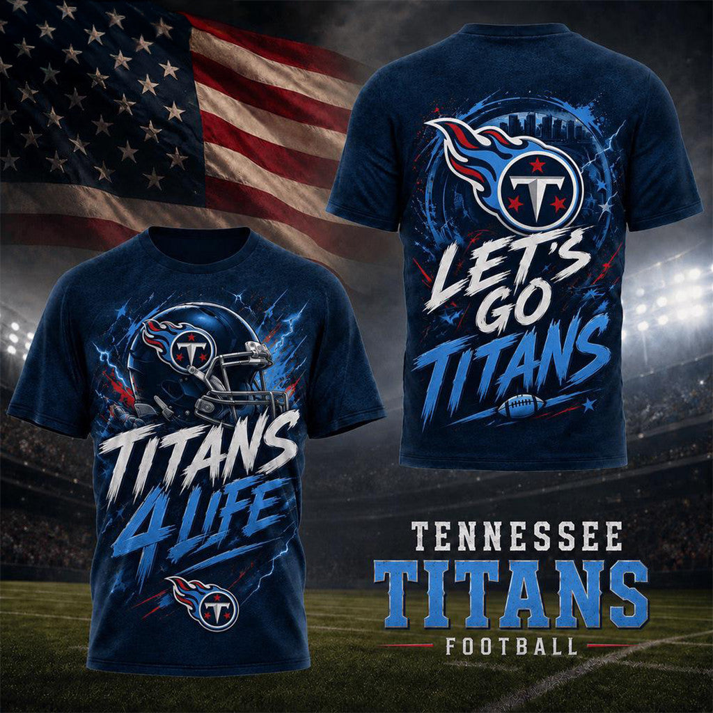 Tennessee Titans For Life T-Shirt 2026 Football Fan Shirt Tennessee Titans Merch Gift For Him