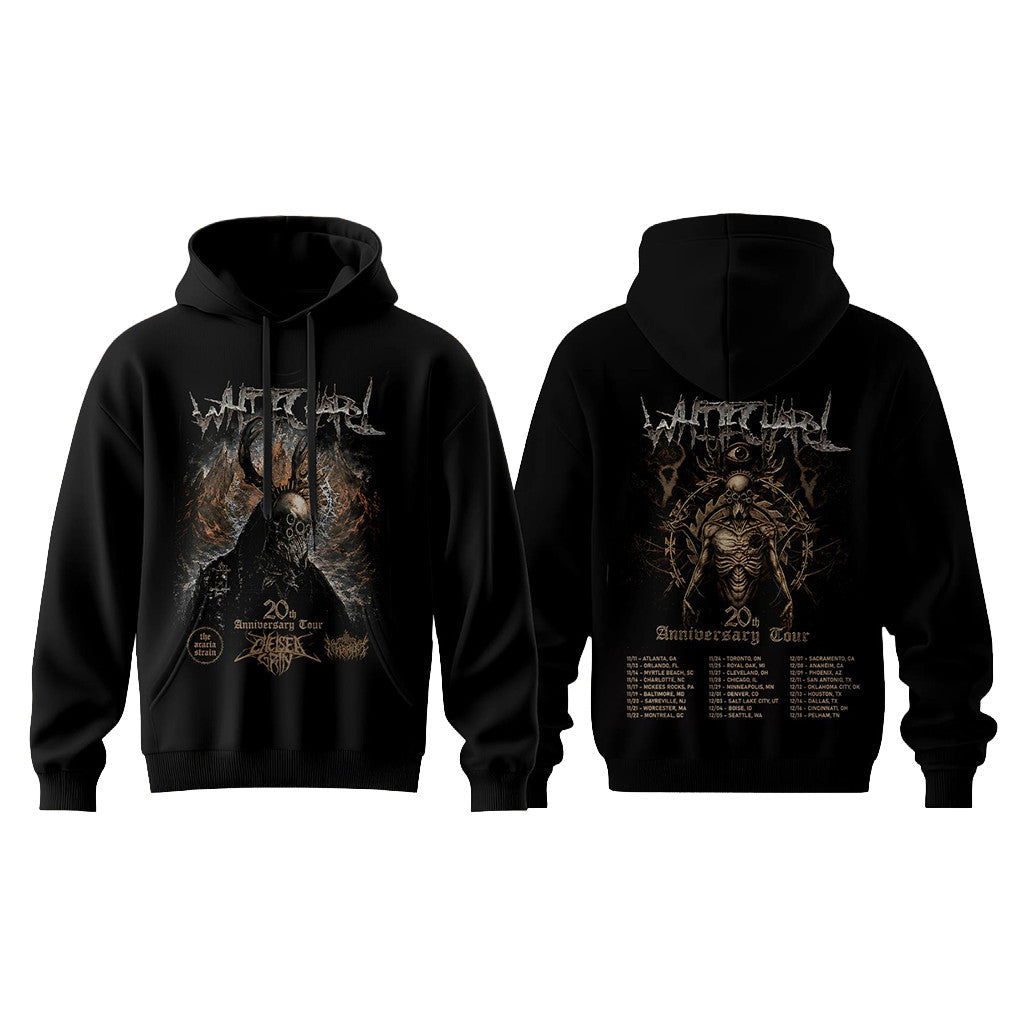 Whitechapel 20Th Anniversary Tour Hoodie Whitechapel Merch Best Gifts For Music Lovers