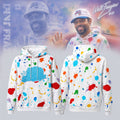 Walt Frazier New York Basketball Color Splash Super Mario Sunshine Graphic Hoodie Gifts For Fan