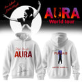 Diljit Dosanjh AURA World Tour 2026 Signature Hoodie Diljit Dosanjh Merch Music Lover Gifts