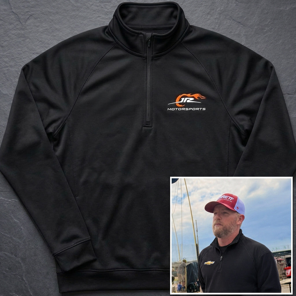 Dale Earnhardt Jr Chevrolet And JR Motorsports Quarter Zip Sweatshirt Gift For Brothers