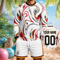 Personalized Germany Football National Team Long Sleeve Shirt Shorts Set Germany WC 2026 Merch