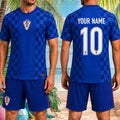Custom Croatia National Team Jersey Shirt Shorts Set World Cup 2026 Merch Game Day Fan Apparel