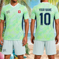 Personalized Switzerland National Team Jersey Shirt Shorts Set Switzerland World Cup 2026 Merch