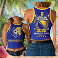 Bosnia And Herzegovina World Cup 2026 Tank Top Bosnia National Team Merch Women's