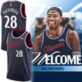 Rui Hachimura Basketball Jersey #28 Los Angeles Clippers 2026 Merch Gift For Basketball Fans
