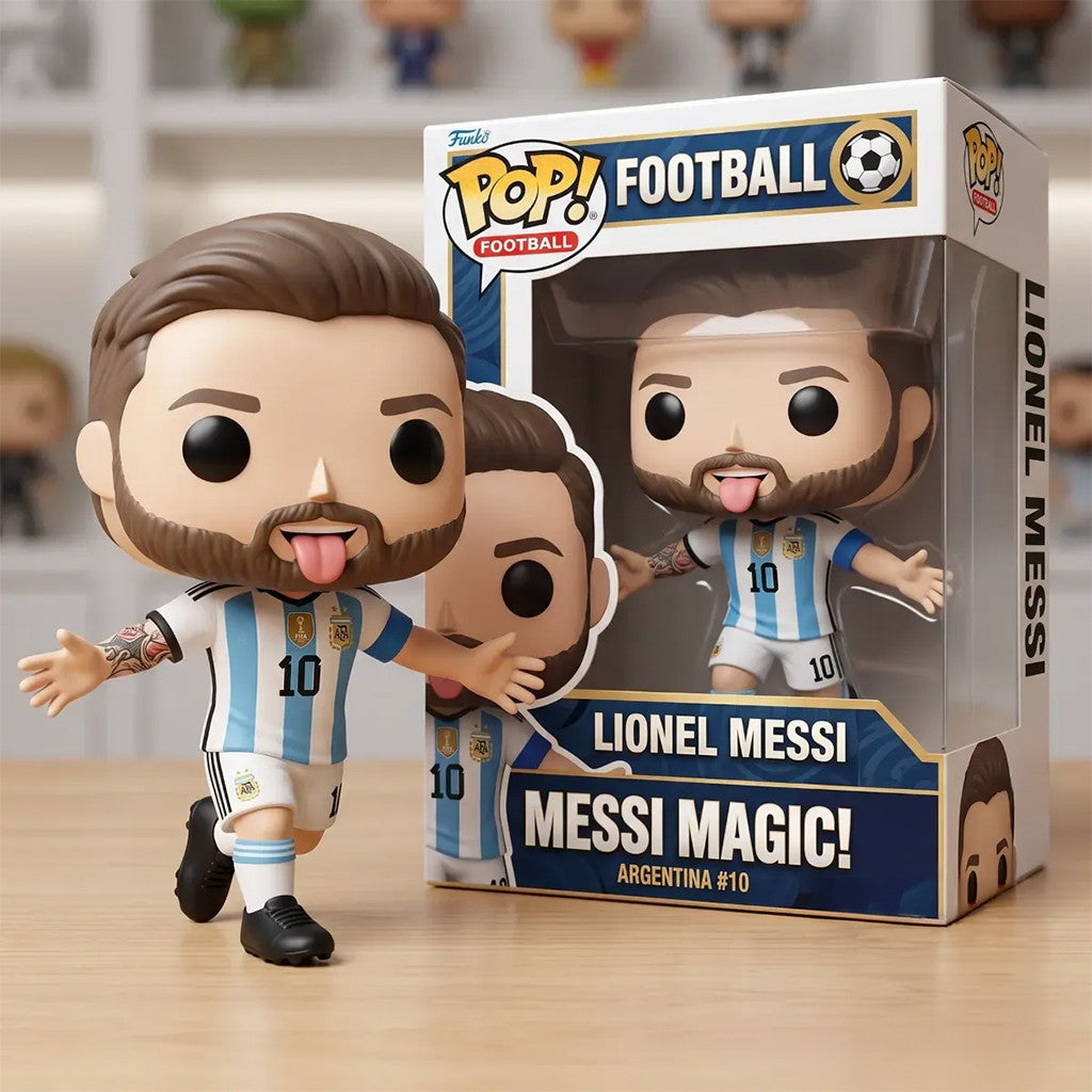 Lionel Messi Argentina Number 10 The GOAT 2026 Funko Pop Lionel Messi World Cup Merch Fan Gifts