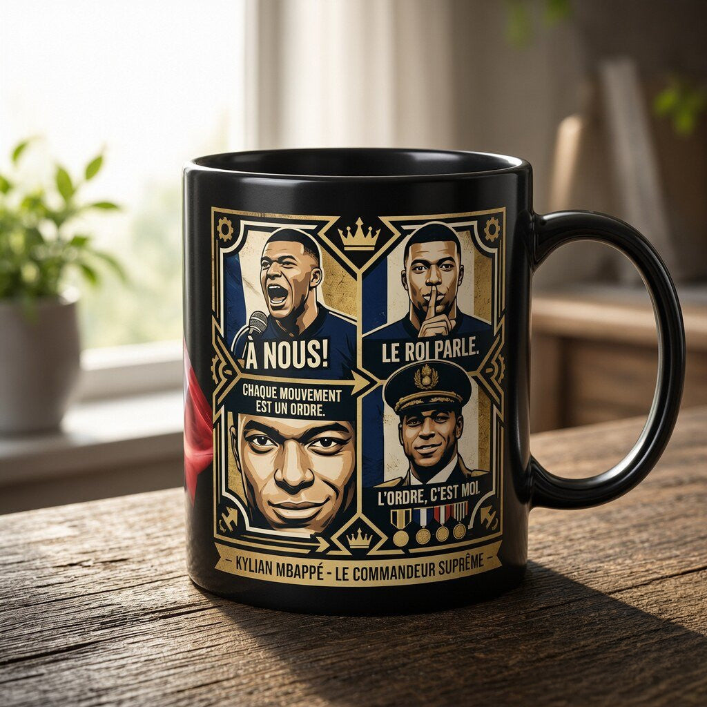 Mbappe Dictator Funny Coffee Mug Mbappe France World Cup 2026 Merch Gift For Brothers