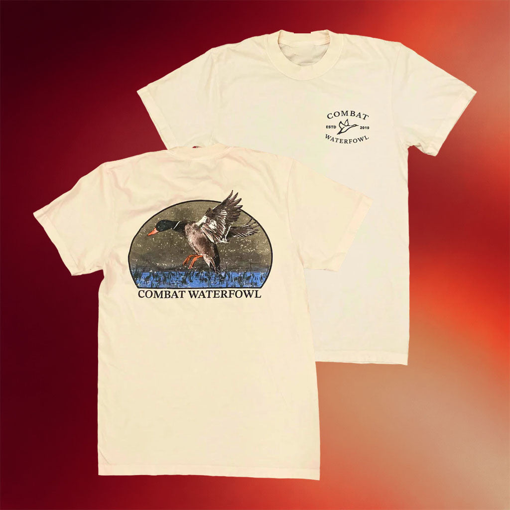 Combat Waterfowl Merch 2026 Brushline Mallard T-Shirt Best Gift For Hunting Lovers - Merchluma