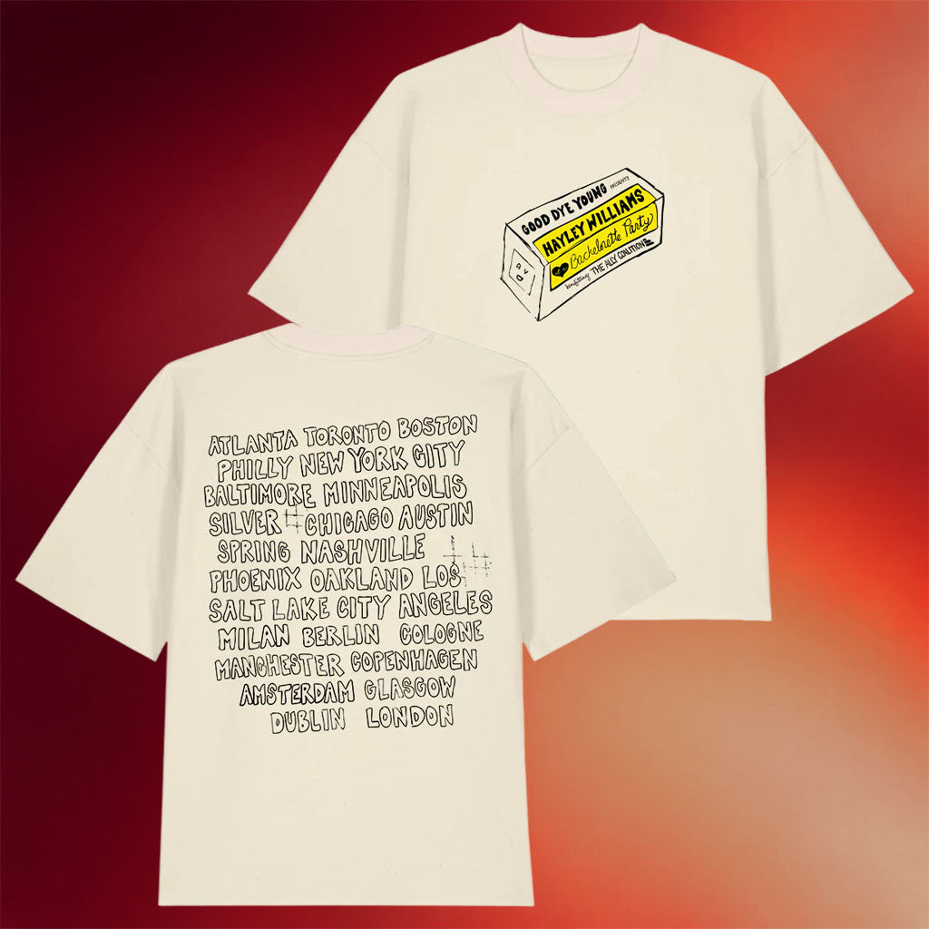 Hayley Williams Merch 2026 GDY Tour T-Shirt Hayley Williams Tour Merch Gift For Music Lovers - Merchluma