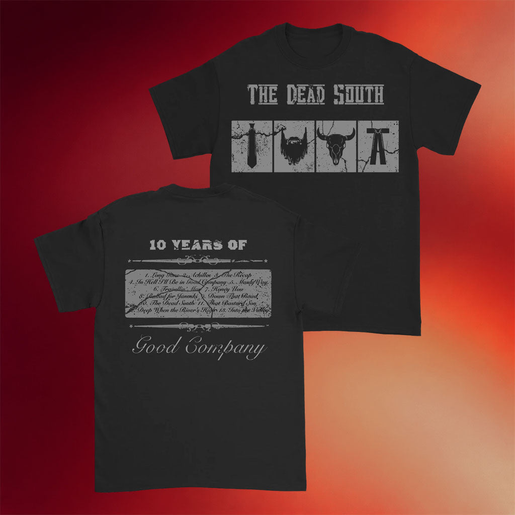 The Dead South Merch 10 Years Of Good Company T-Shirt 2026 Presents For Music Lovers - Merchluma
