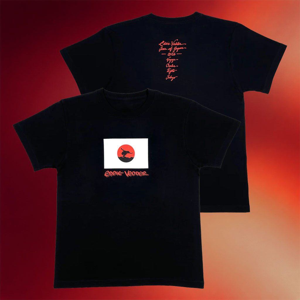 TSURT Merch Eddie Vedder Flag T-Shirt Eddie Vedder Tour 2026 Merch Music Fan Gift Ideas - Merchluma