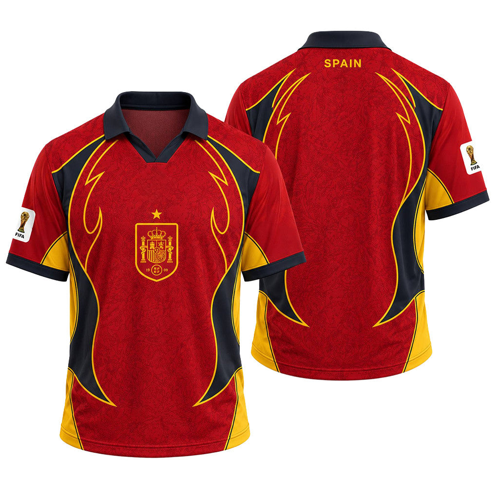 Spain FIFA World Cup 2026 Jersey Spain Soccer Game Day Clothing Gift Ideas For Fans