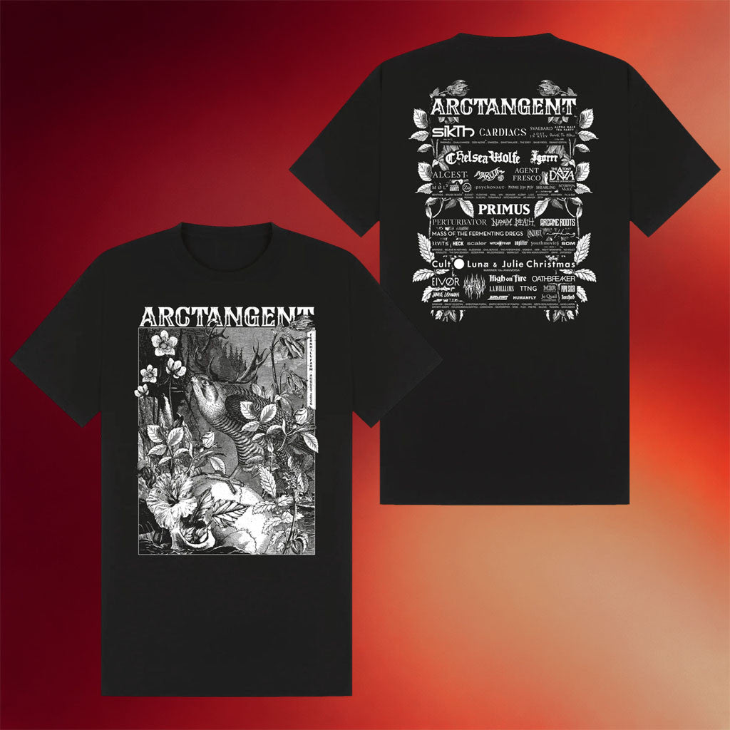 ArcTanGent Merch 2026 Lineup Shirt Black ArcTanGent Festival Merch Cool Gift For Music Lover - Merchluma
