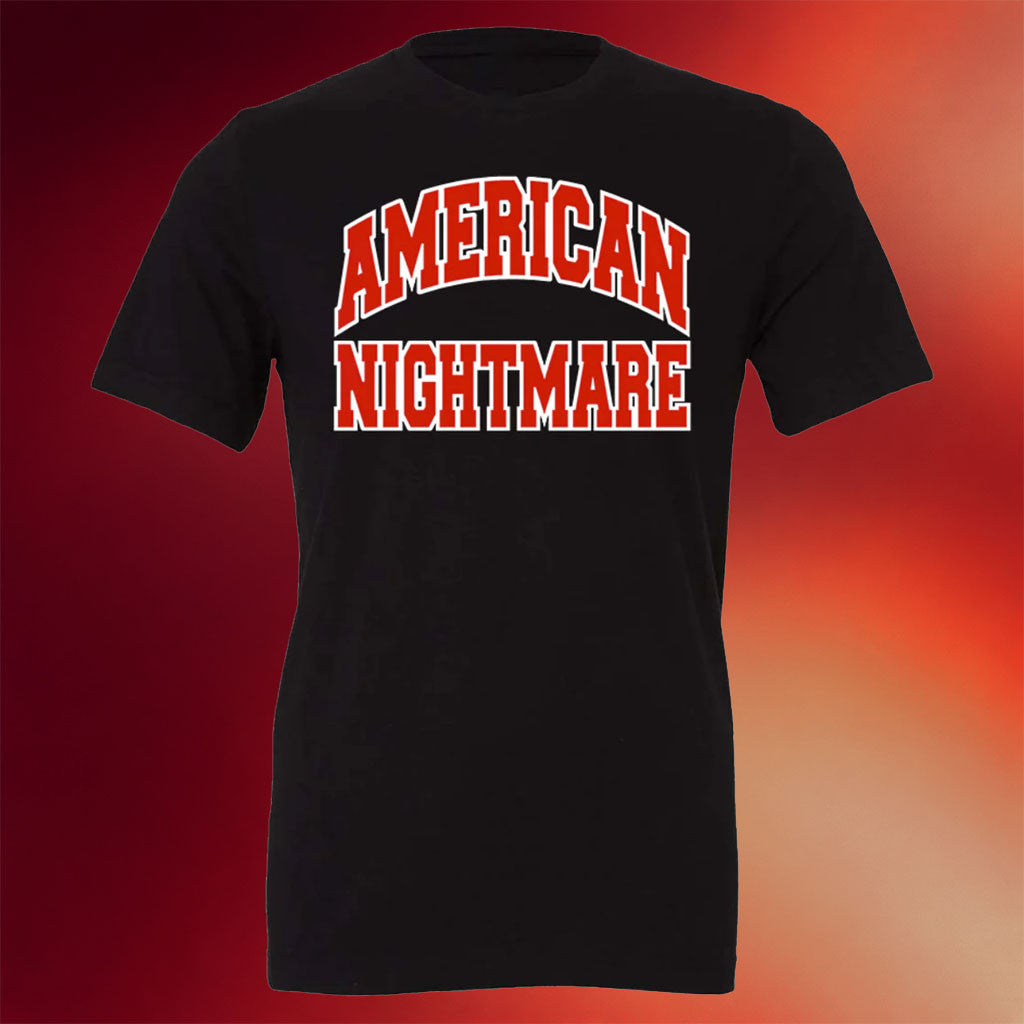 Heartworm Press Merch 2026 American Nightmare 2000 Varsity Shirt Black Gift For BFF - Merchluma