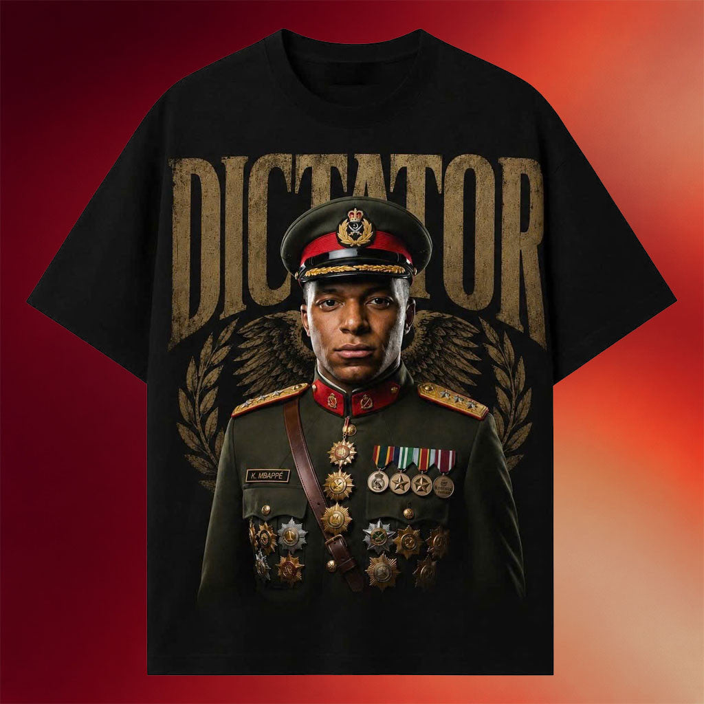Dictator Mbappe Shirt Funny Football Meme Shirts #10 Mbappe France World Cup 2026 Merch - Merchluma