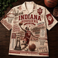 Indiana Hoosiers Basketball 2026 Hawaiian Shirt Assembly Hall Energy Indiana Hoosiers Merch